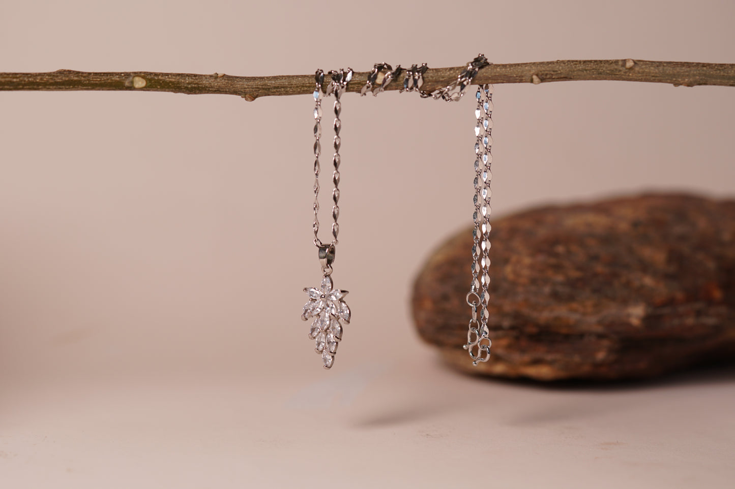 AD sterling silver Pendant with chain H1-057