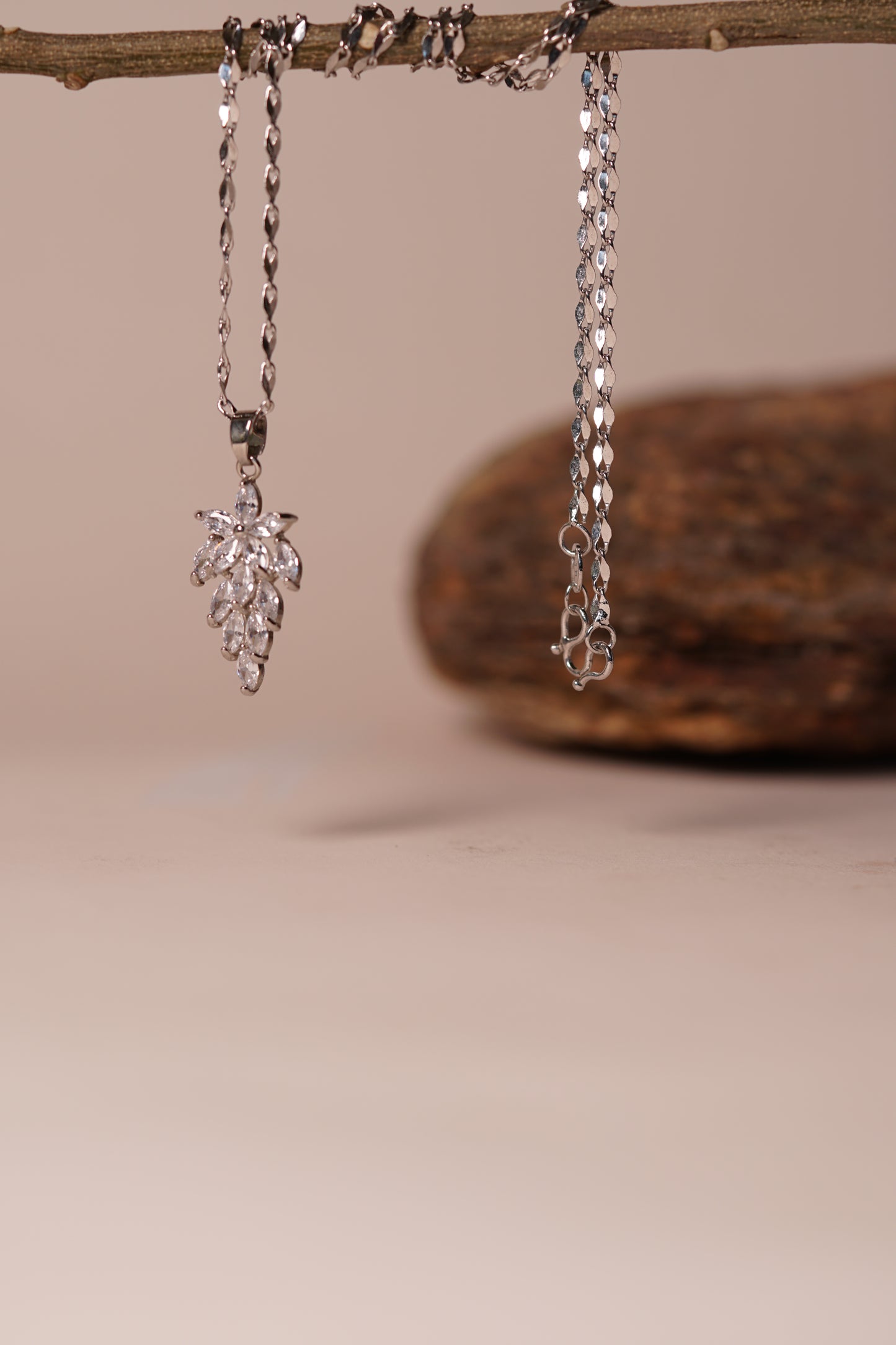 AD sterling silver Pendant with chain H1-057