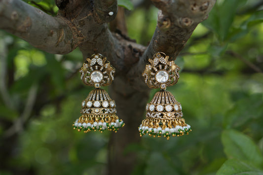 polki jhumki 1-4113