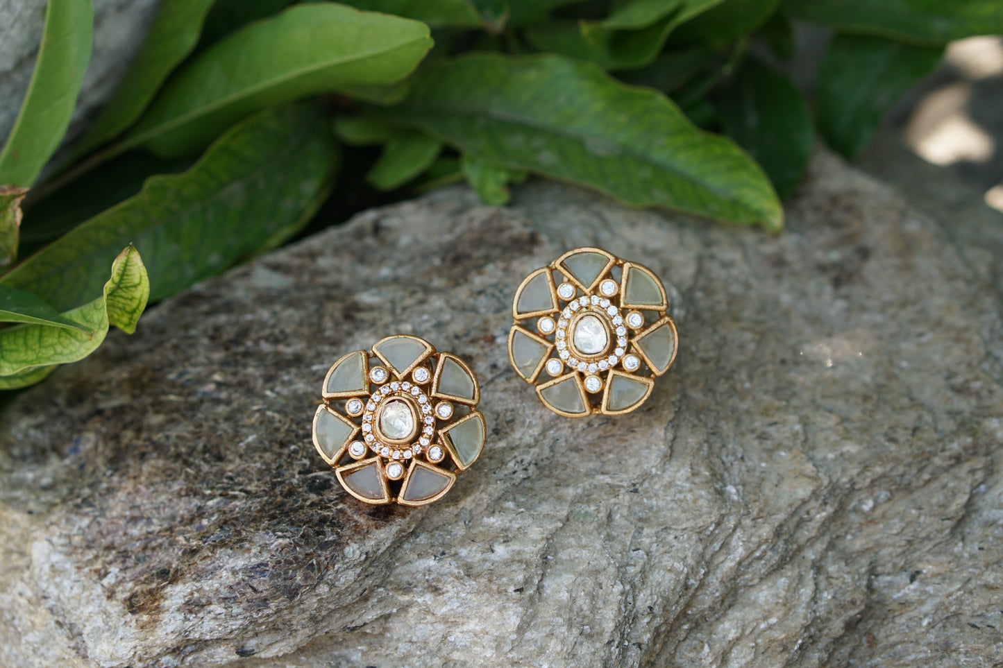 polki earring 1-4068