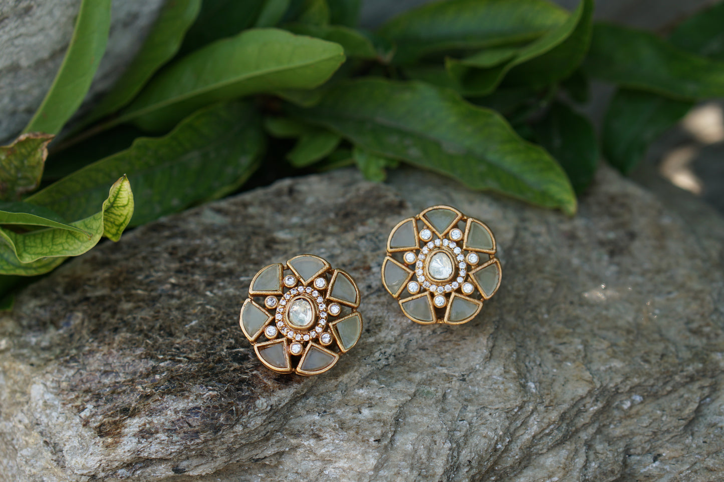 polki earring 1-4068