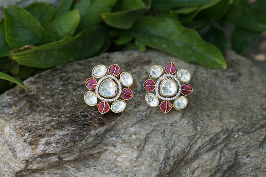 polki earring 1-4125
