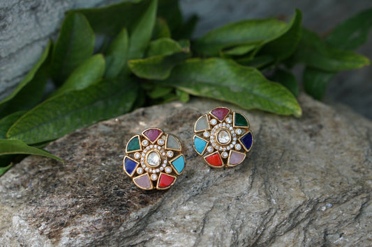 polki earring 1-4060