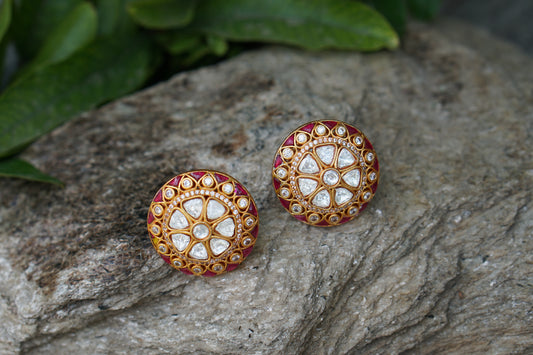 polki earring 1-4057