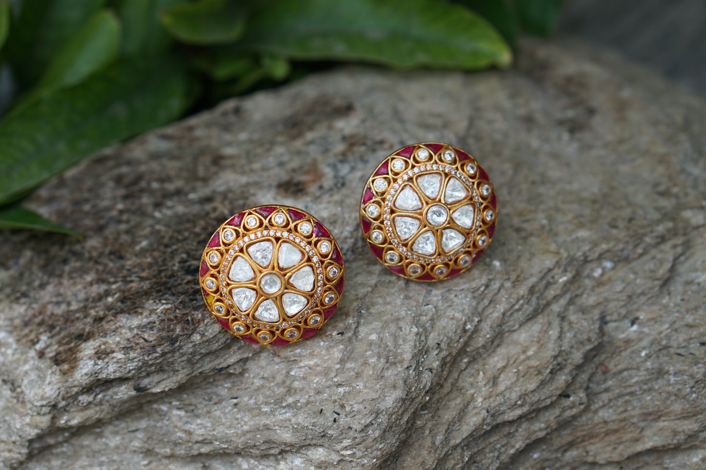 polki earring 1-4057