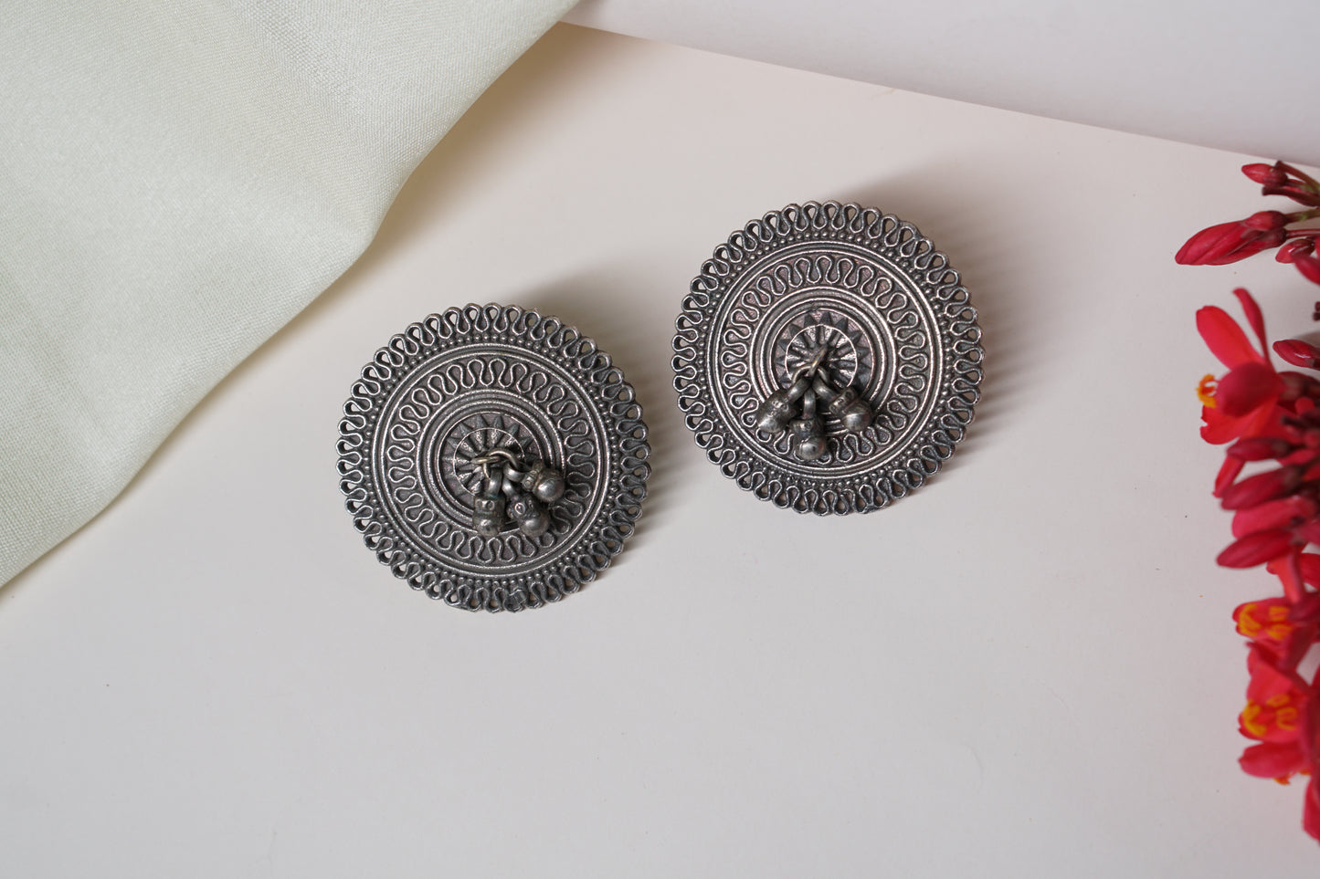 Oxidised Earring 1-446