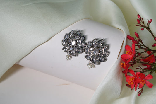 Oxidised Earring 1-2991