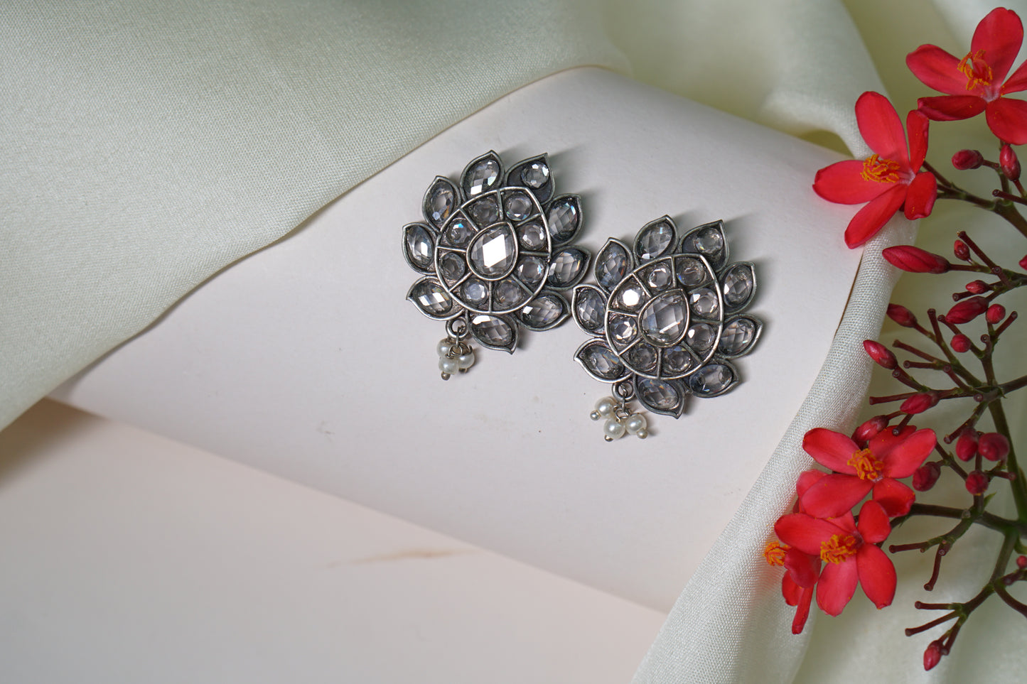 Oxidised Earring 1-2991