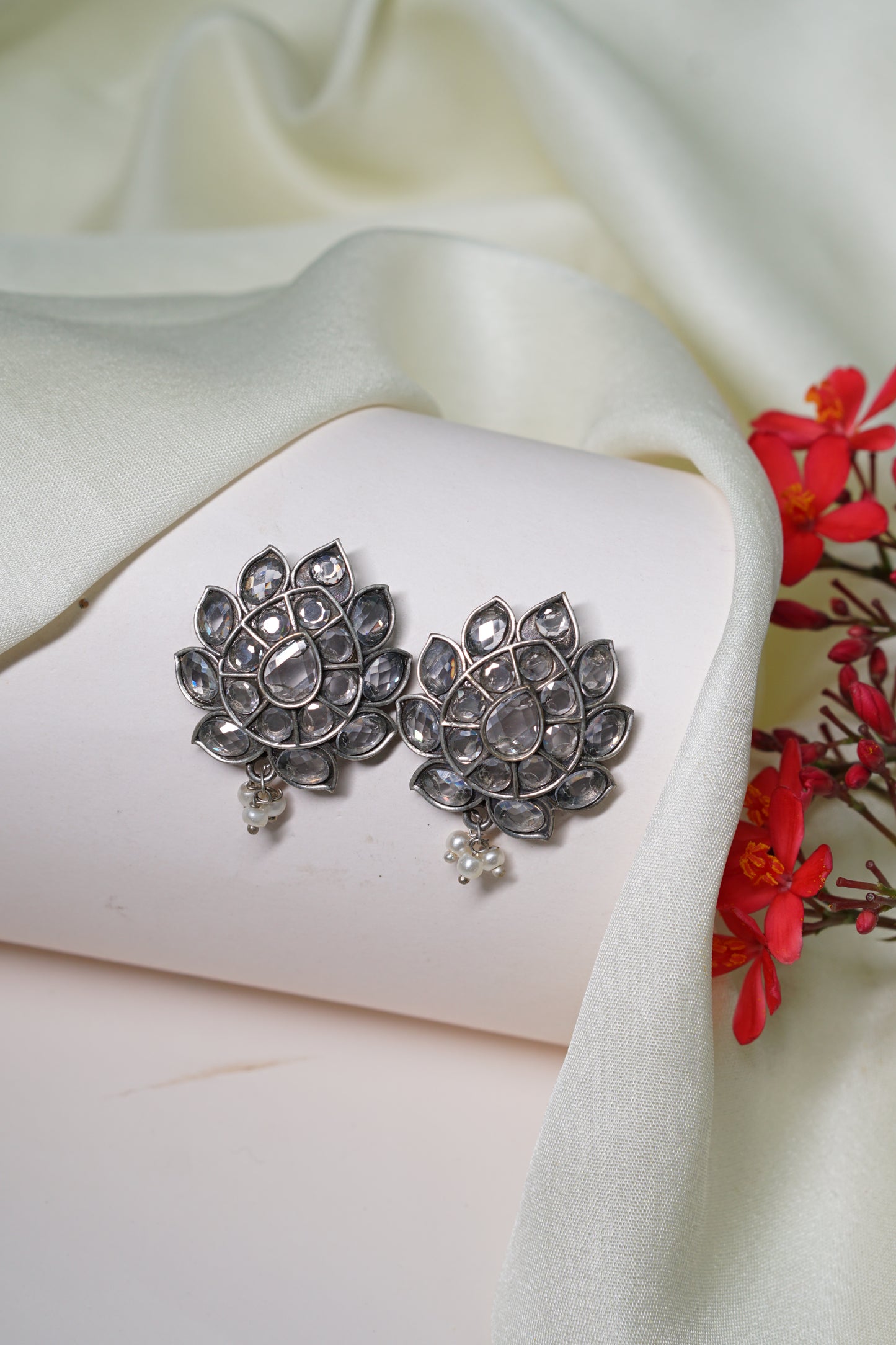 Oxidised Earring 1-2991