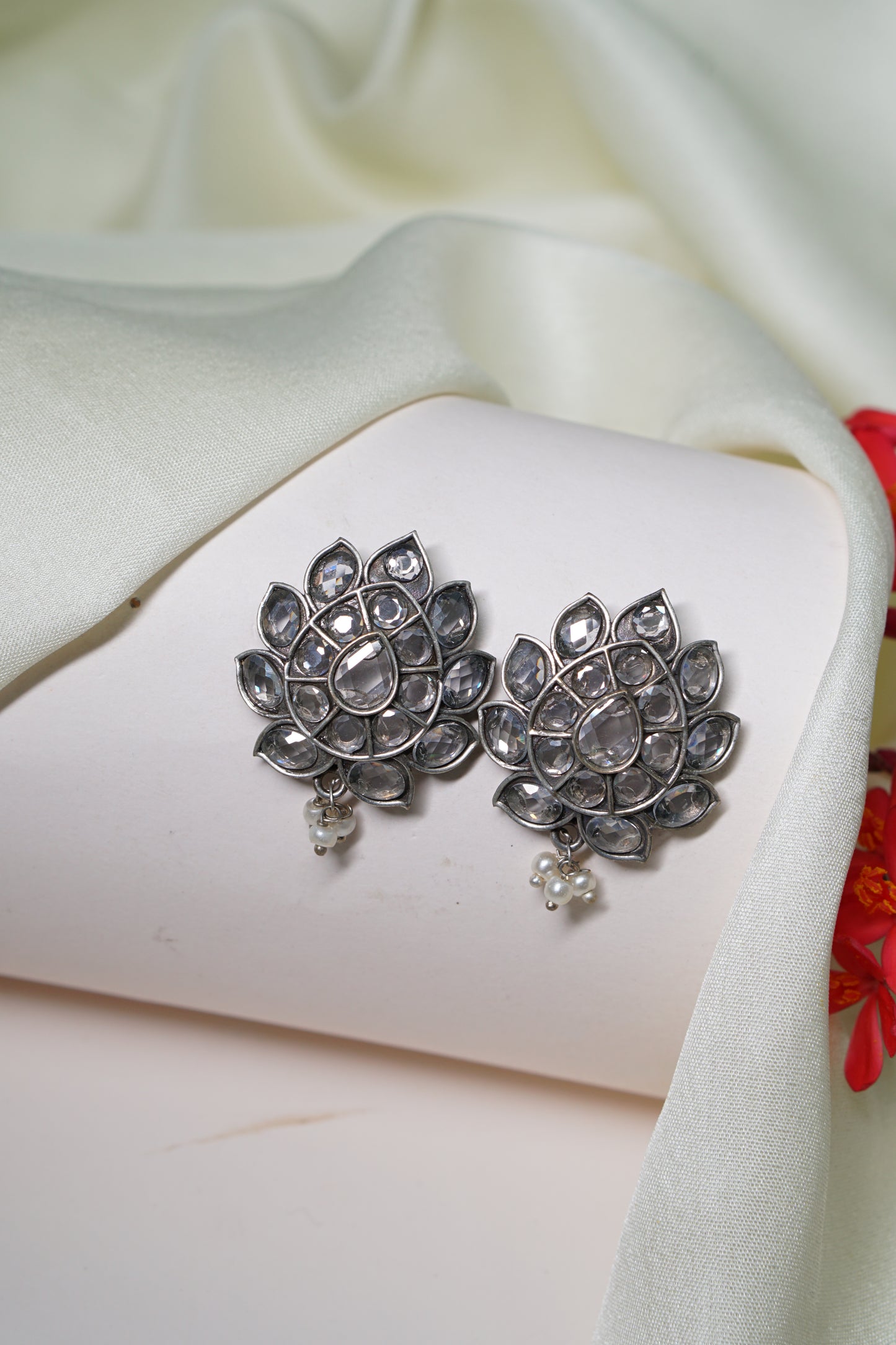 Oxidised Earring 1-2991