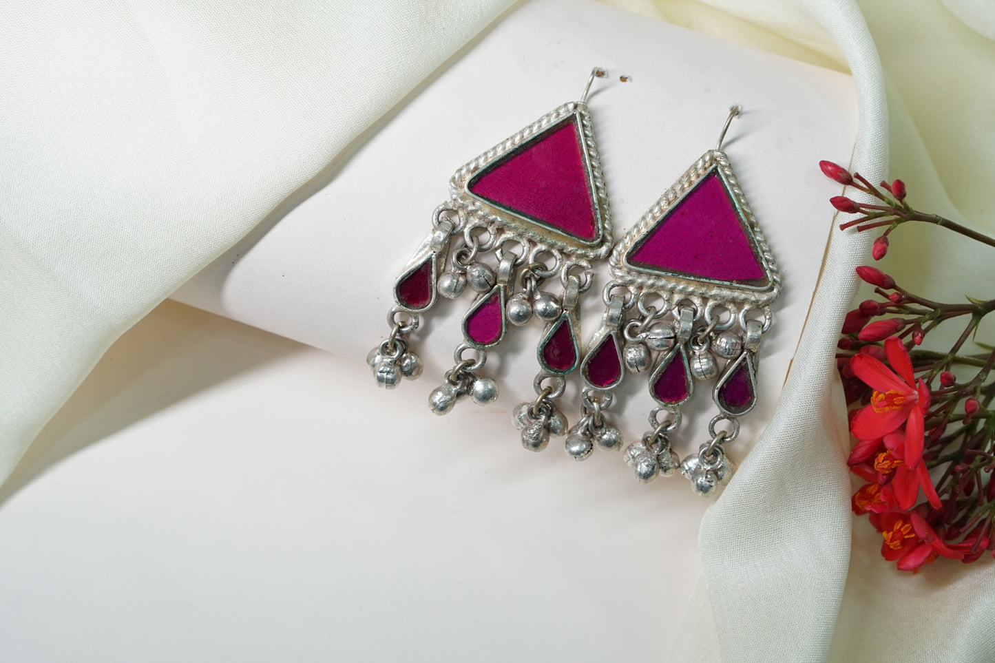 Oxidised Earring 1-1241-c