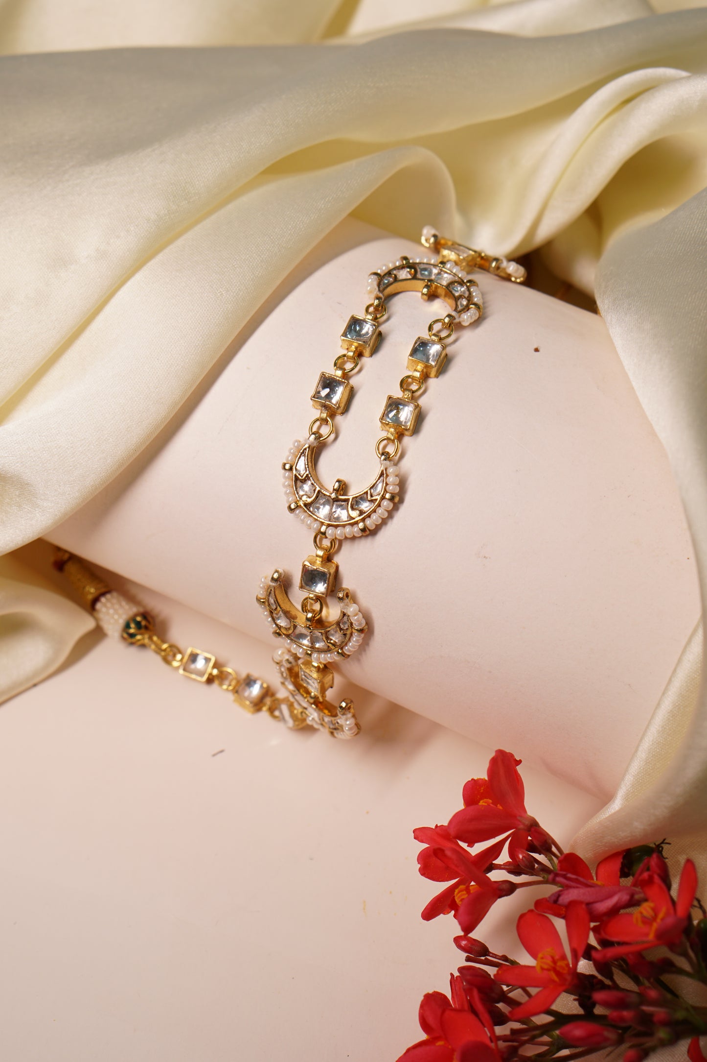 Polki necklace set H1-214