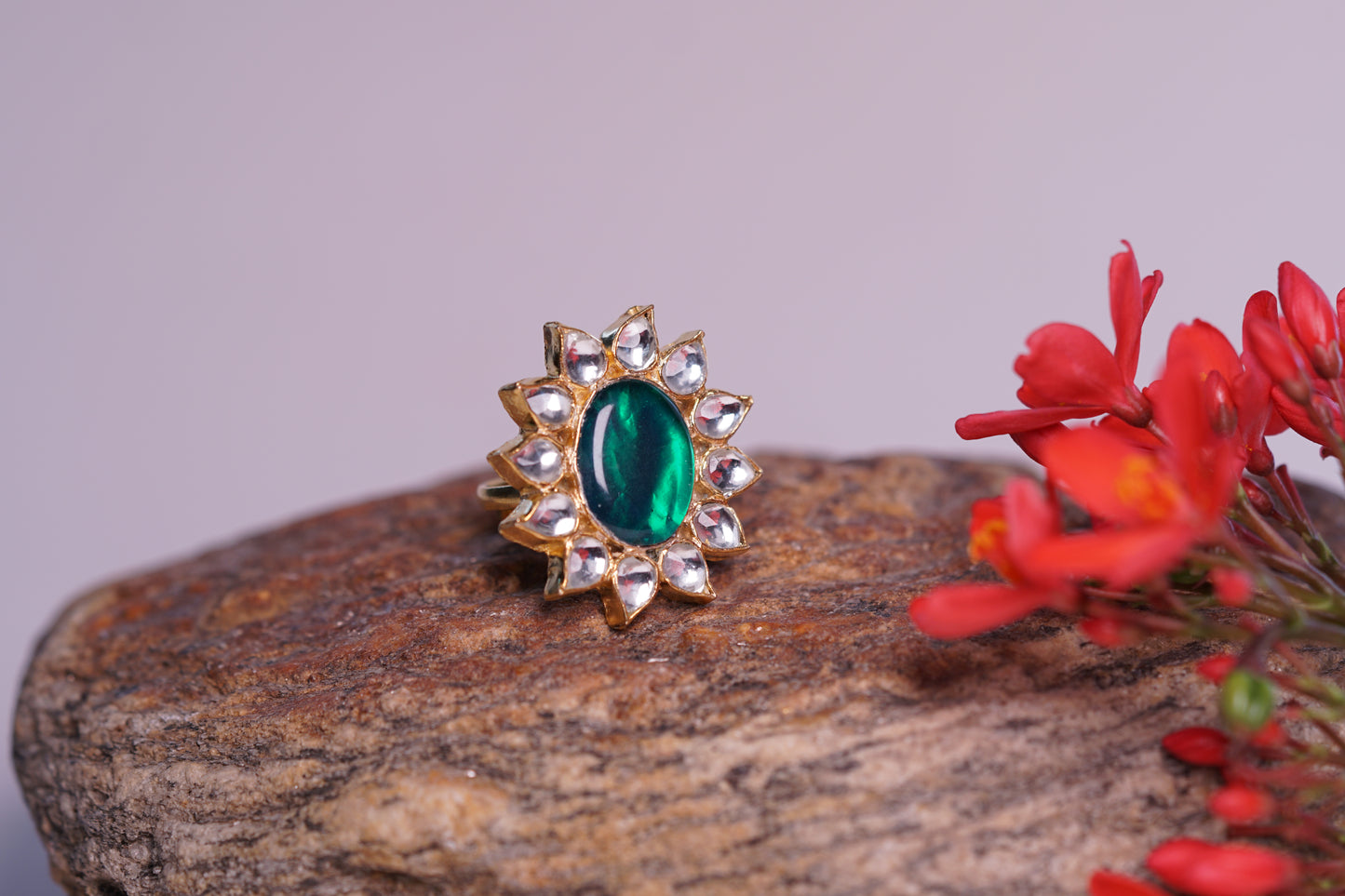 Kundan Ring H1-167