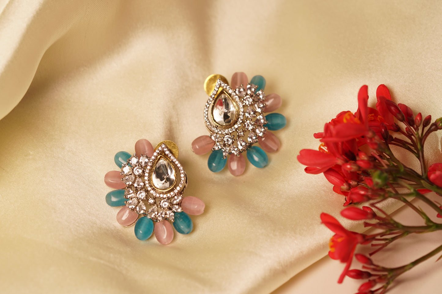 Polki earring H1-172
