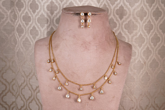 Kundan Necklace set H1-181