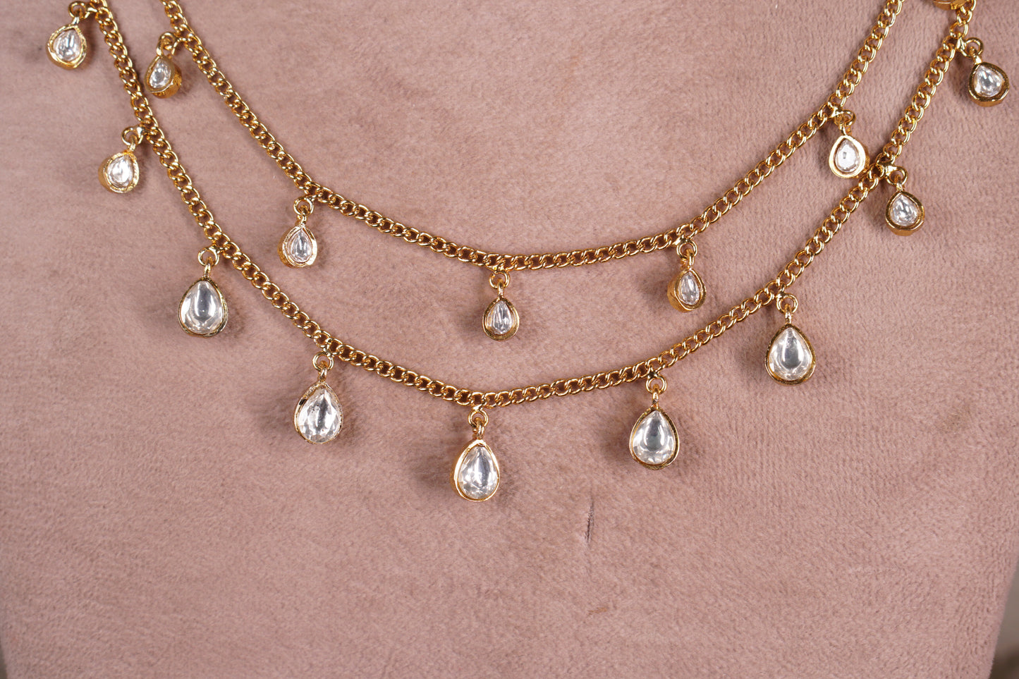 Kundan Necklace set H1-181
