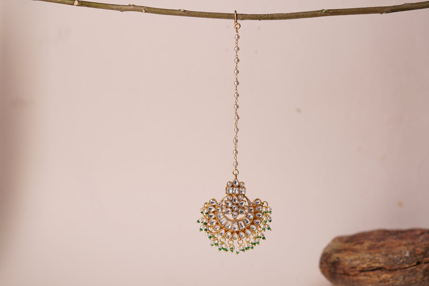 Kundan Maang tikka 5-48