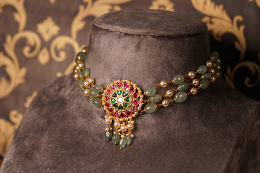 Kundan Choker (4-7918)(K)