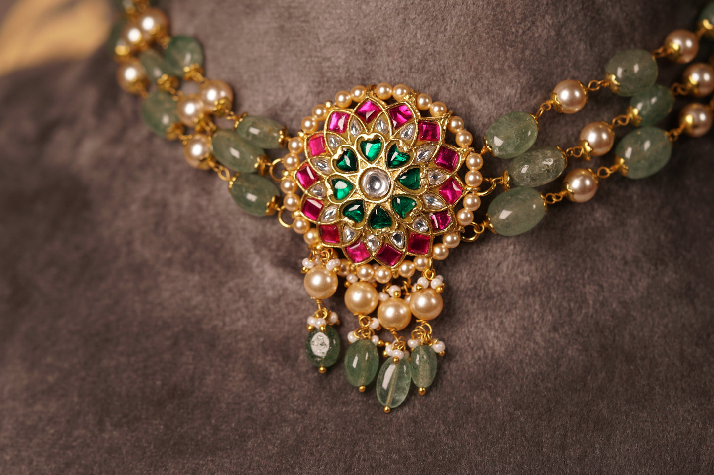 Kundan Choker (4-7918)(K)
