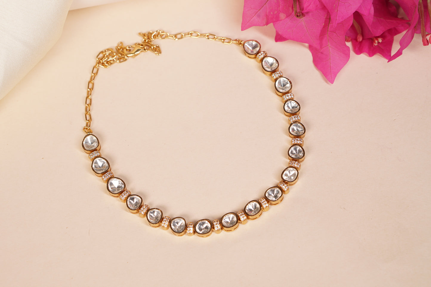 Polki Necklace set H4-11