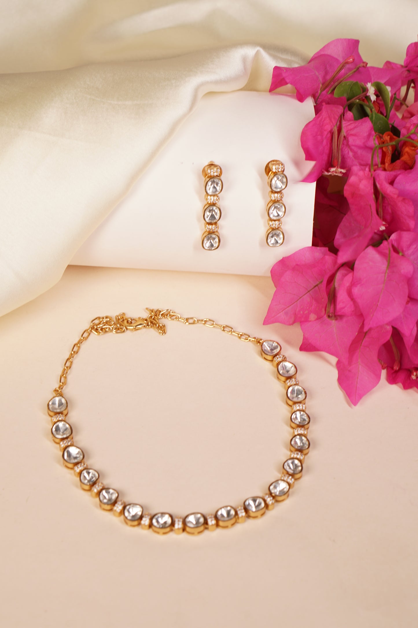 Polki Necklace set H4-11
