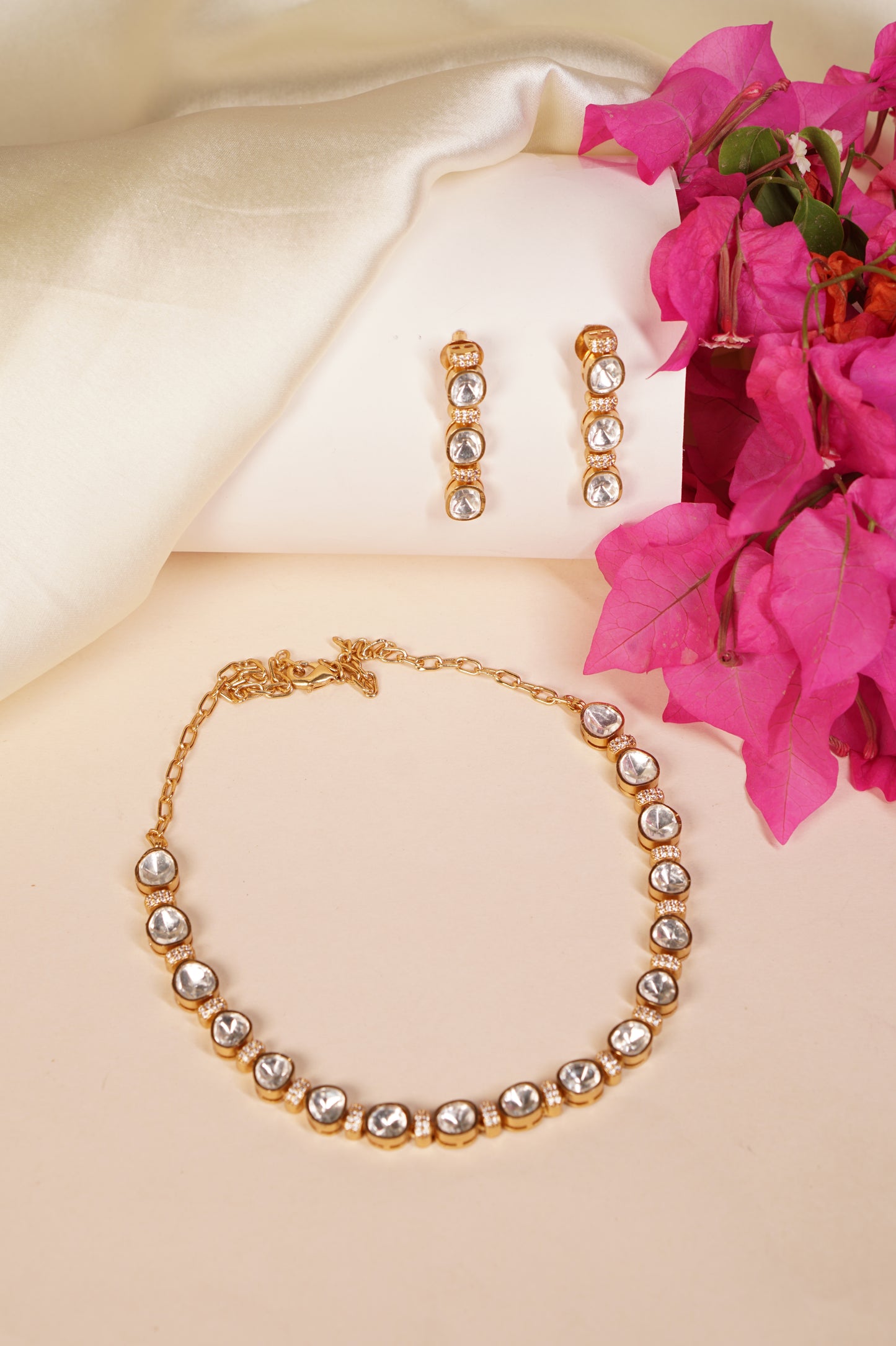 Polki Necklace set H4-11