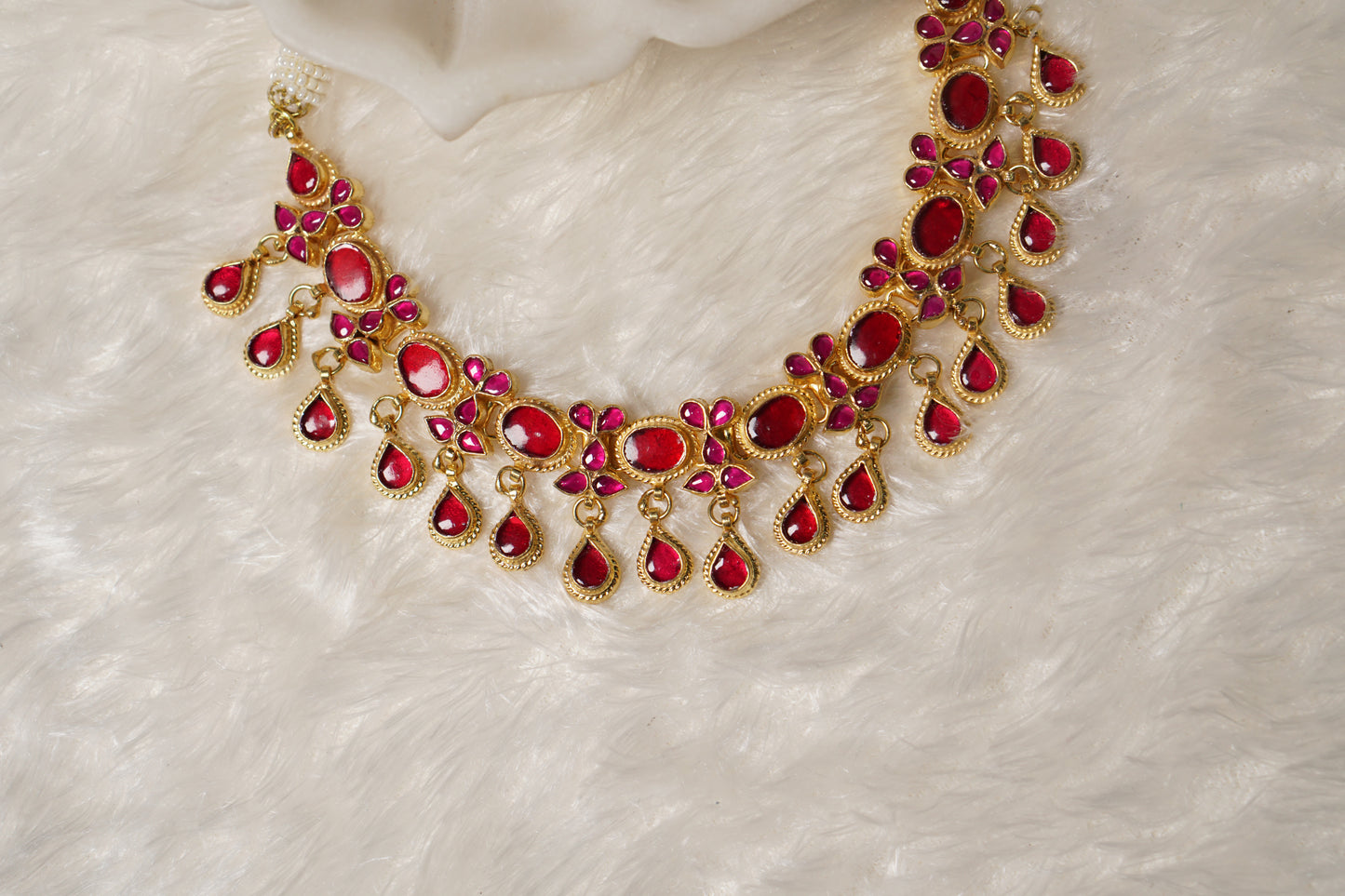 Kundan necklace set H1-230