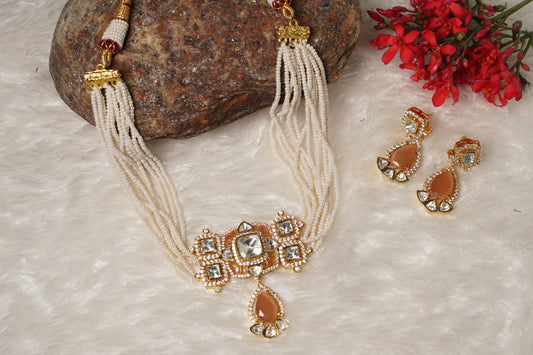 Polki choker set H1-180