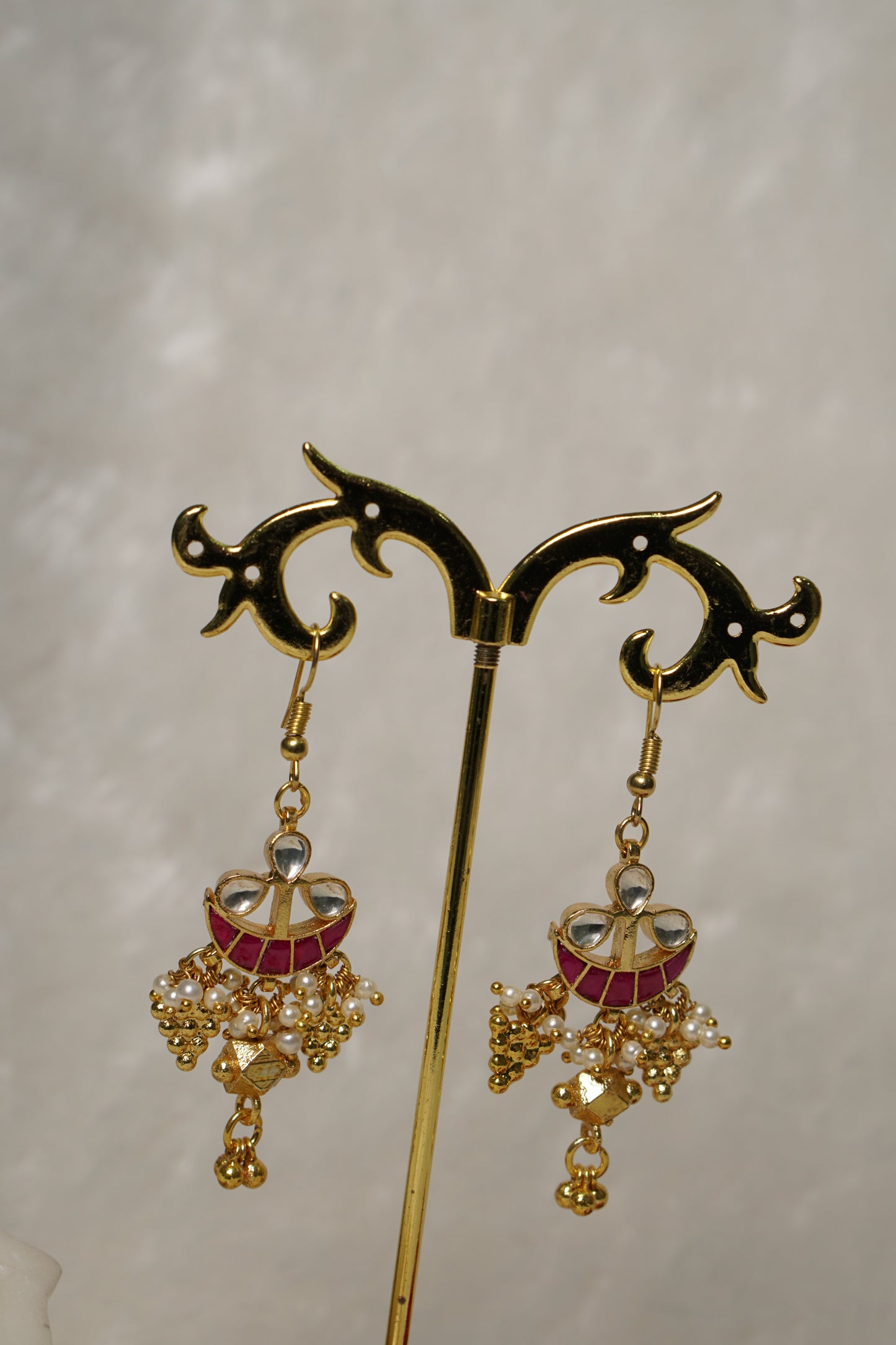 Kundan necklace set H1-228