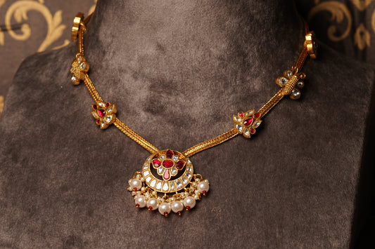 KUNDAN NECKLACE (4-8332)(U)