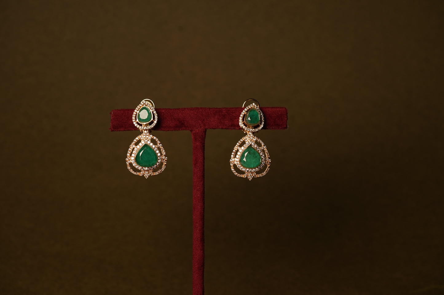 Polki earring (1-4509(B)