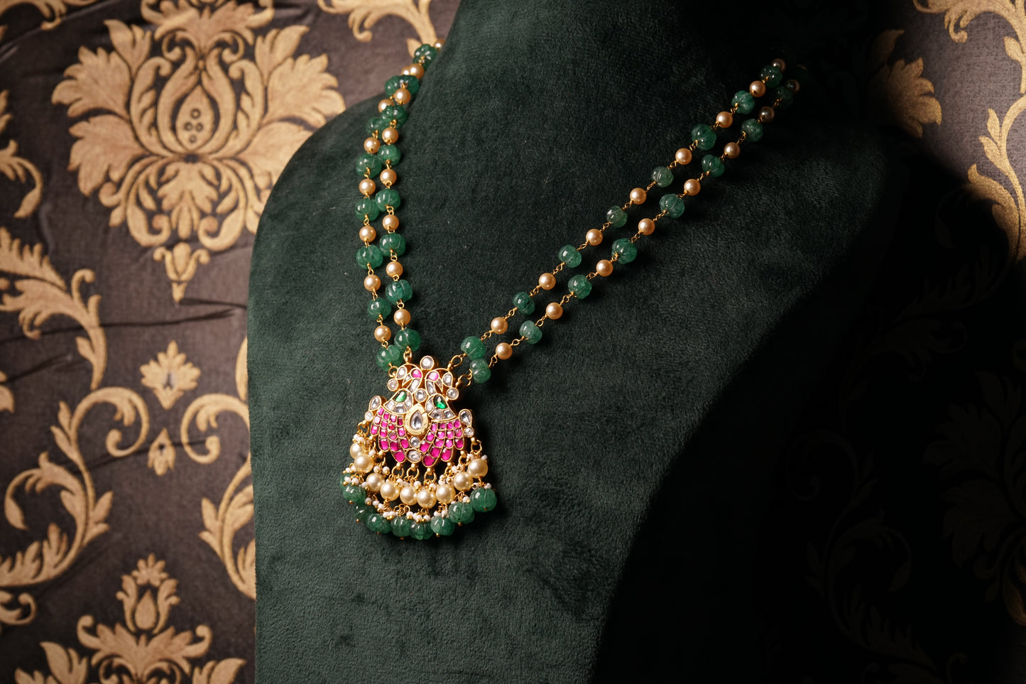 KUNDAN pendant (4-8279)(K)