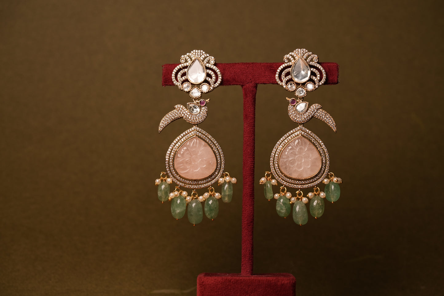 Polki earring (1-4510(B)