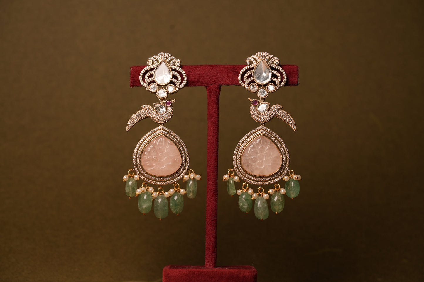 Polki earring (1-4510(B)