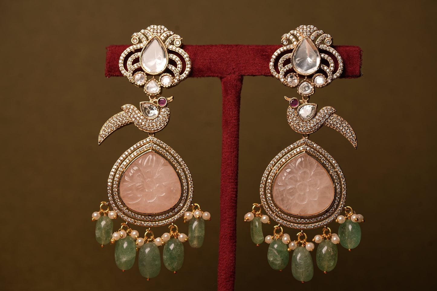Polki earring (1-4510(B)
