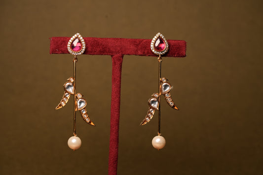 Polki earring (1-4512(B)