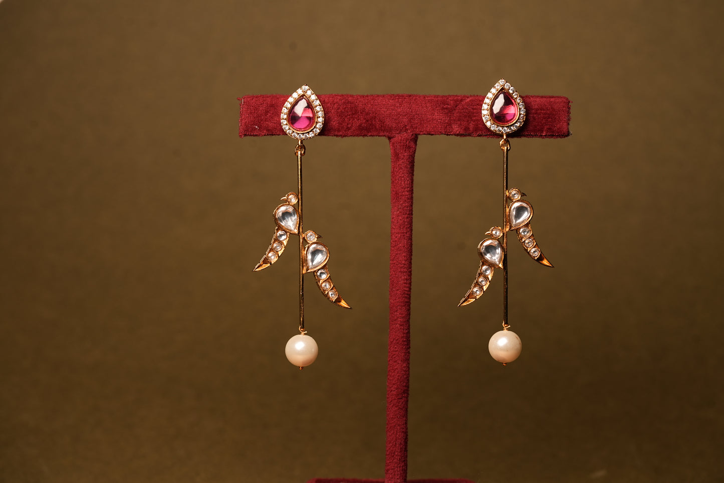 Polki earring (1-4512(B)