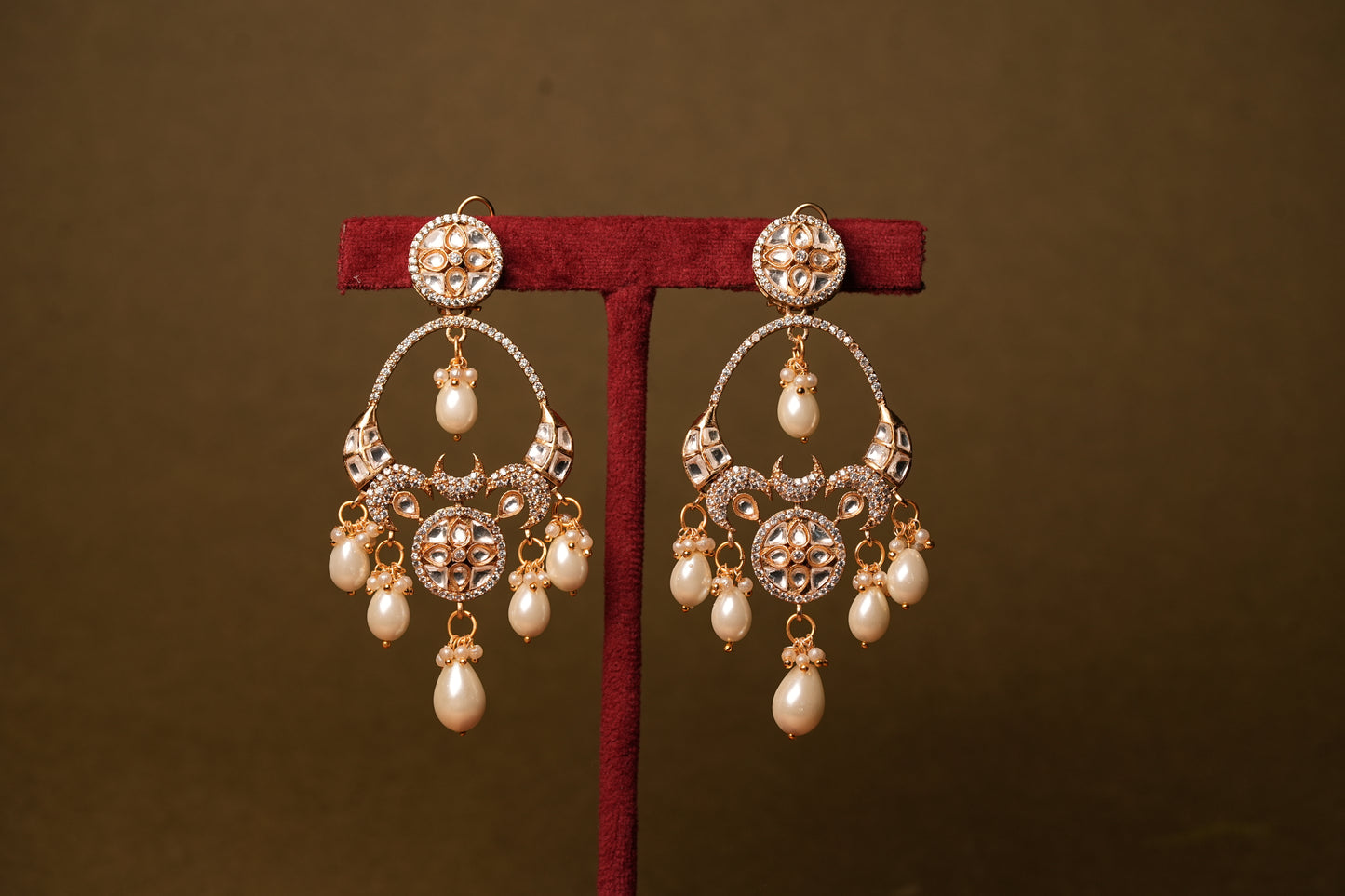 Polki earring (1-4476(B)