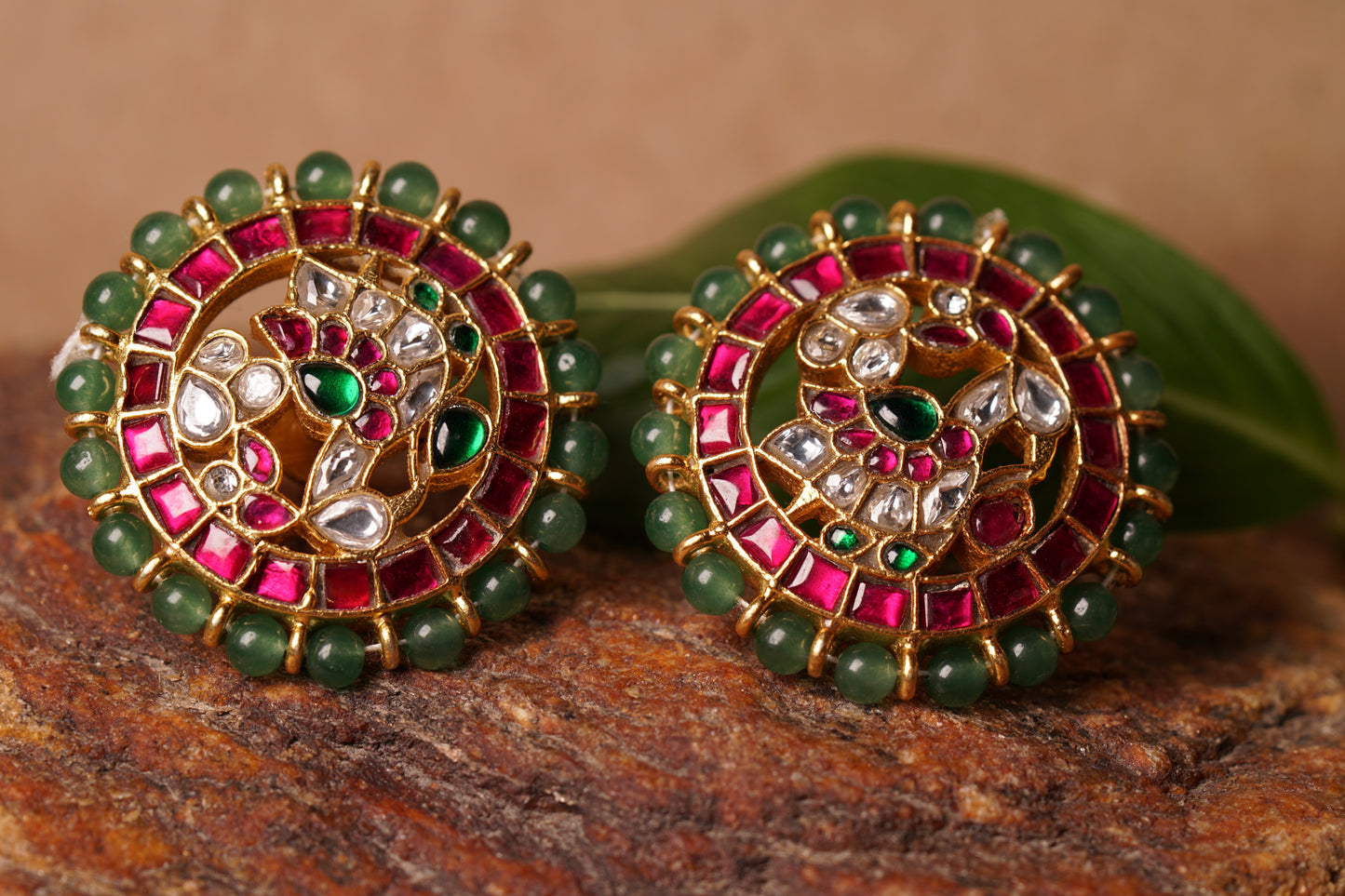 Kundan studs 1-44853(k)