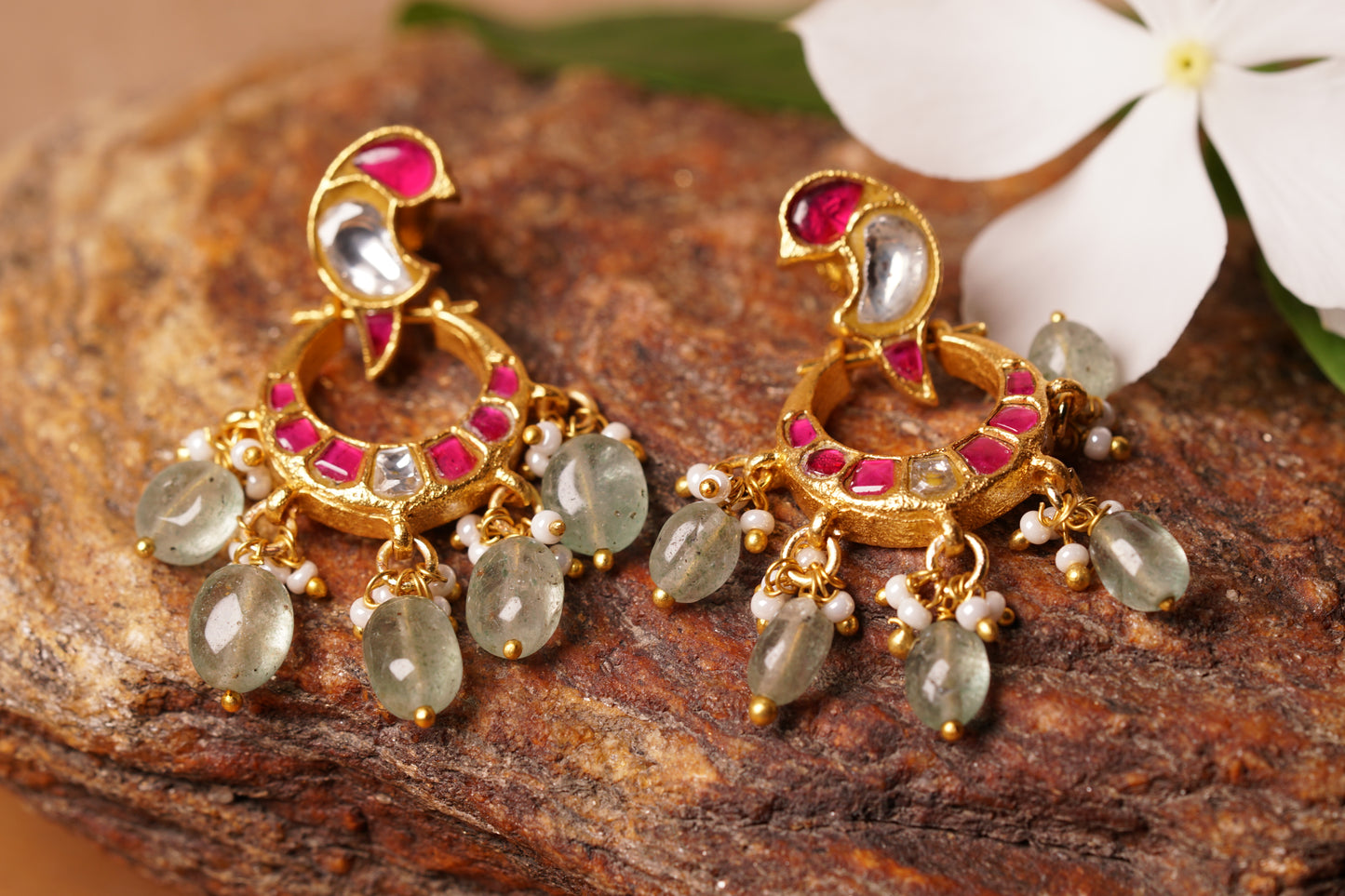 Kundan earring (1-4480(k)