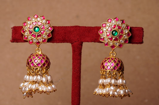Kundan  jhumki 1-4487(k)