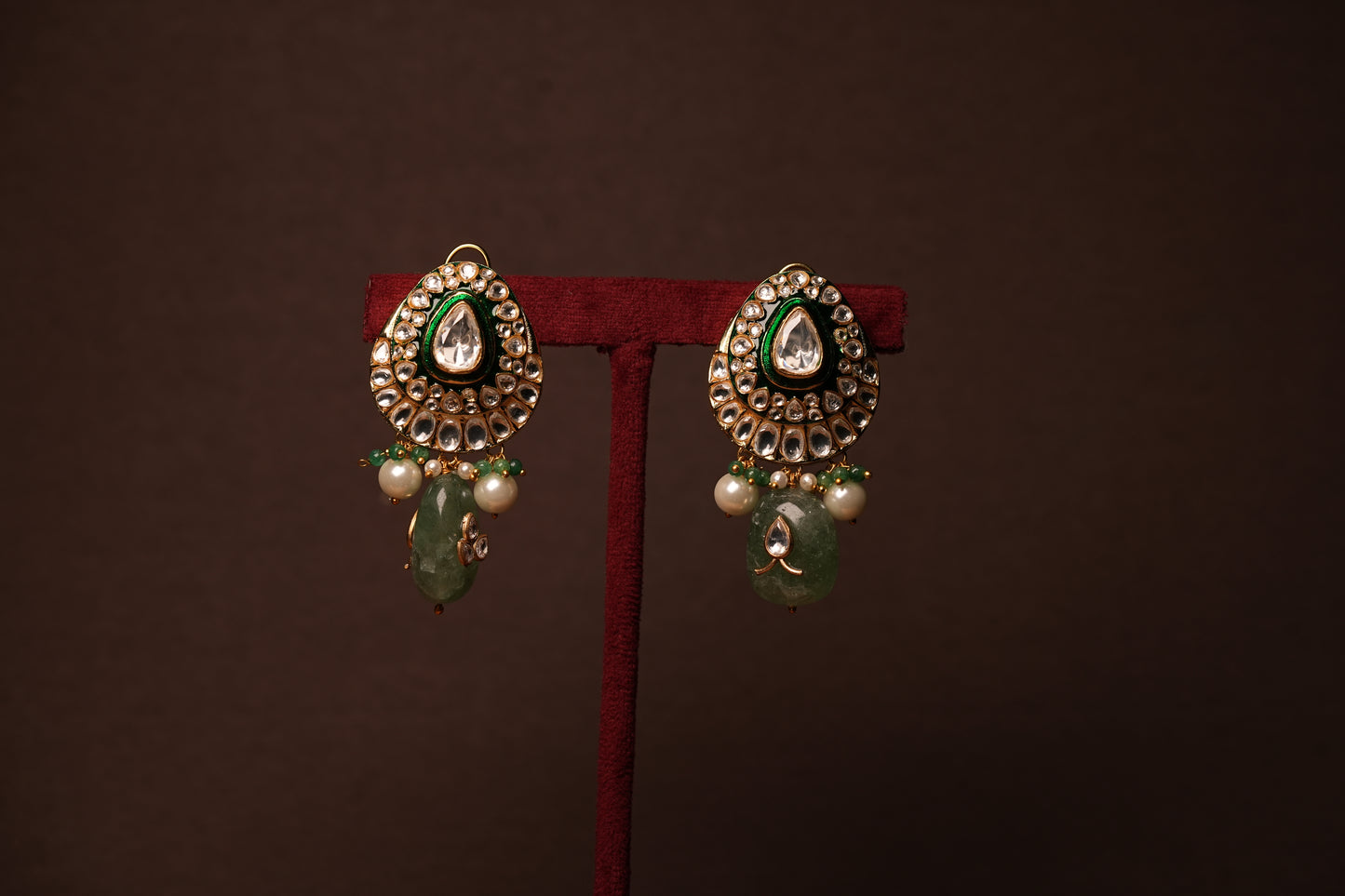 Polki earring (1-4519(B)