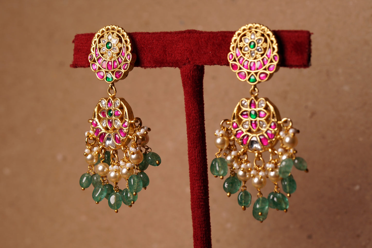kundan jhumki 1-4525(k)