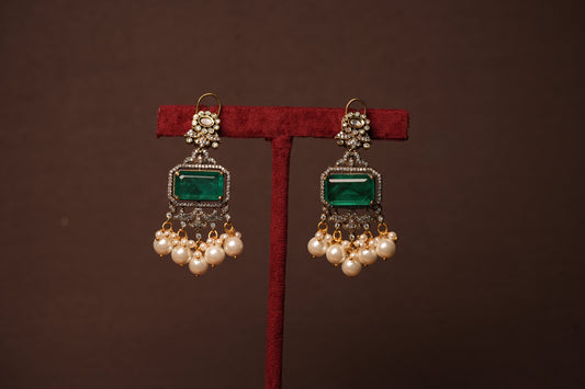 Polki earring (1-4343(B)