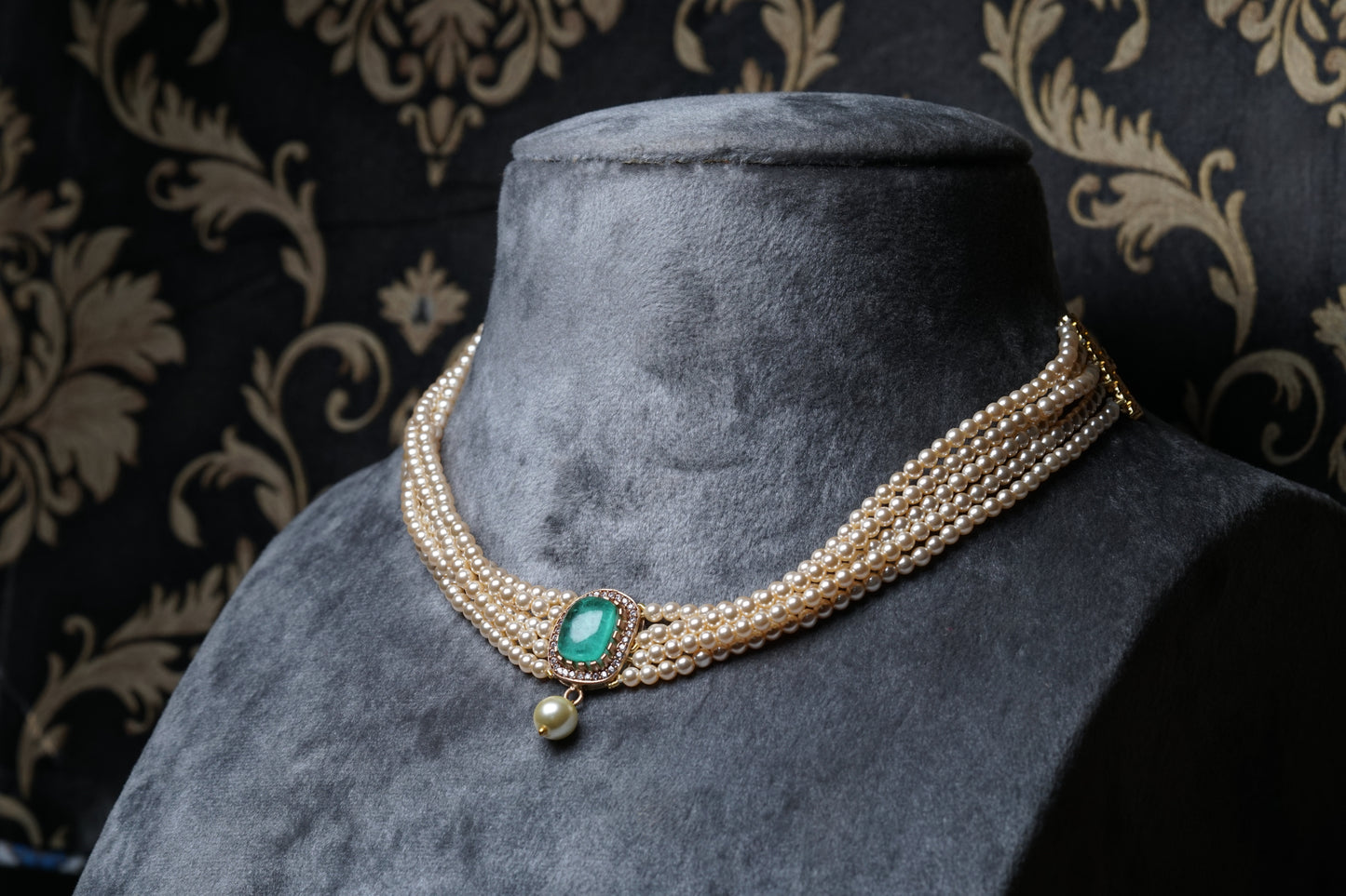 Polki Choker (4-8260)(b)