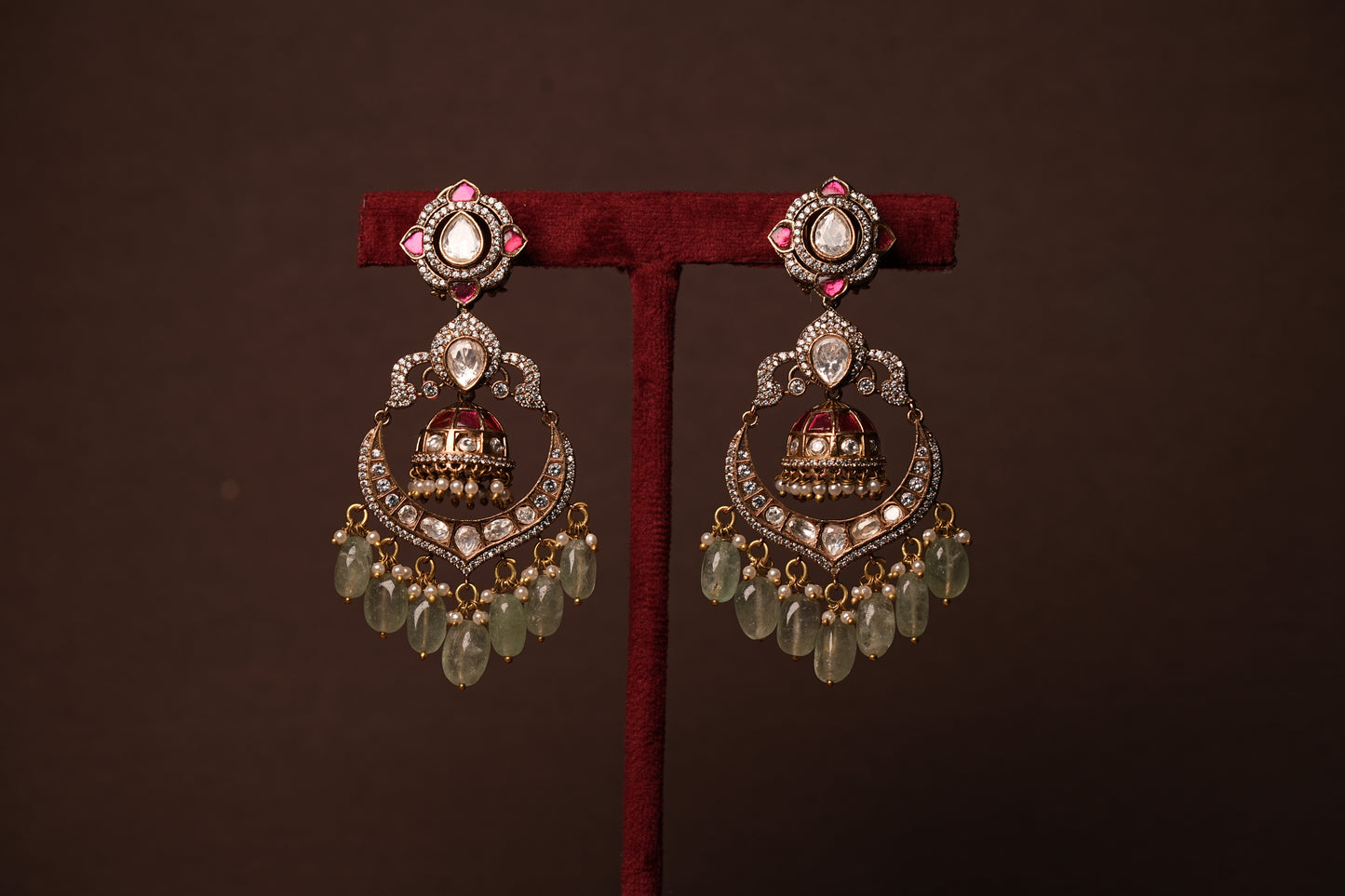 Polki earring (1-4492(B)