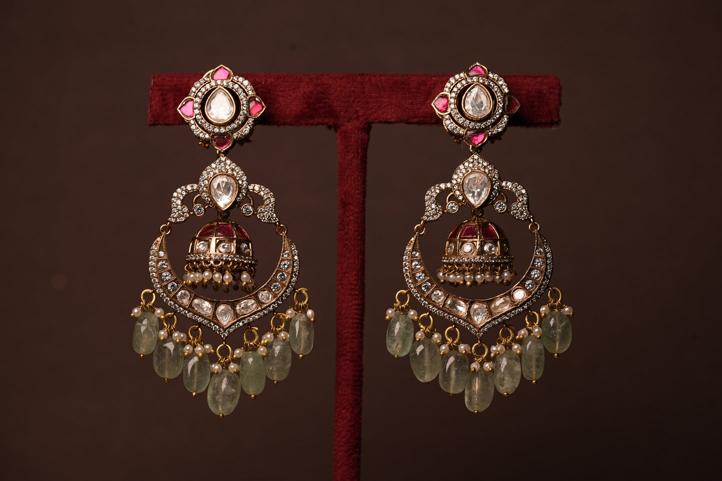 Polki earring (1-4492(B)
