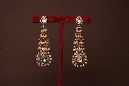 Polki earring (1-3843(B)